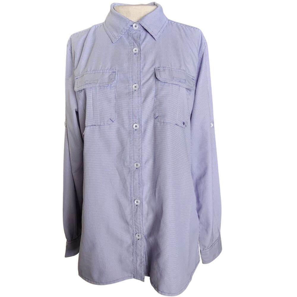 Cabelas  Vented  Micro Houndstooth Check Size Medium